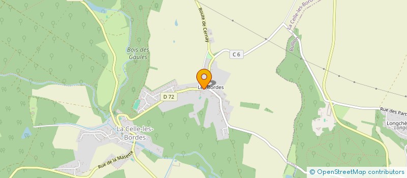 localisation de l'entreprise NACHRISTACOZI  LA CELLE-LES-BORDES