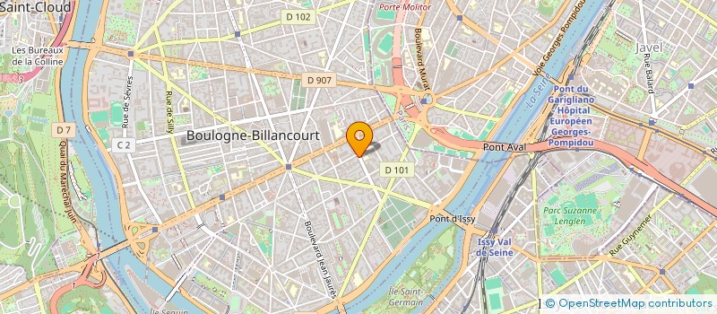 localisation de l'entreprise NACHSIS DISTRIBUTION à BOULOGNE-BILLANCOURT
