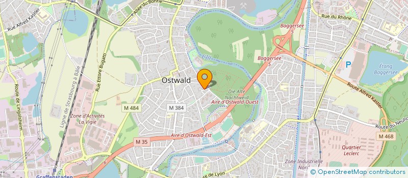 localisation de l'entreprise NACHTWEID  OSTWALD