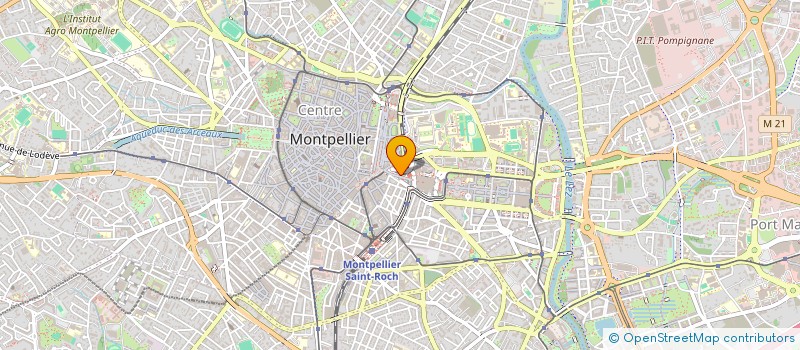 localisation de l'entreprise NACI à MONTPELLIER