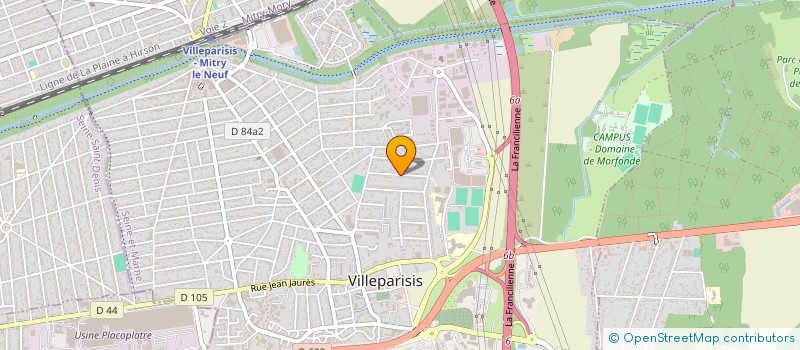 localisation de l'entreprise NACI TRANSPORT à VILLEPARISIS