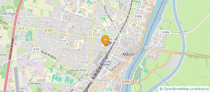localisation de l'entreprise NACIAH à MACON