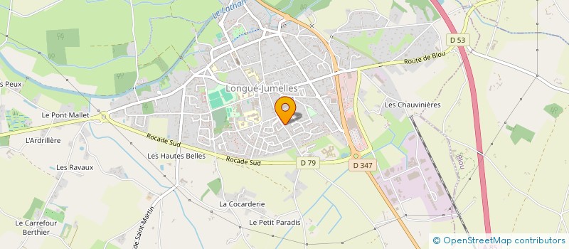 localisation de l'entreprise NACIMO  GENNES-VAL-DE-LOIRE