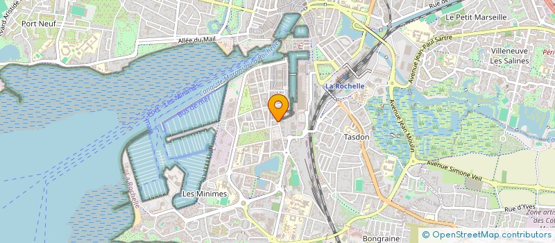 localisation de l'entreprise NACIRA MGT SARL  LA ROCHELLE