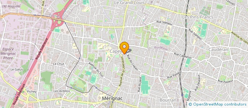 localisation de l'entreprise NACIRI KARIM  MERIGNAC