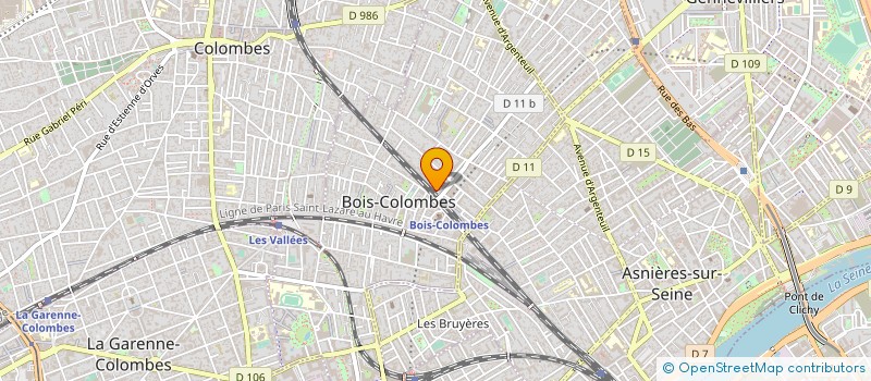 localisation de l'entreprise NACIYA & CO à BOIS-COLOMBES