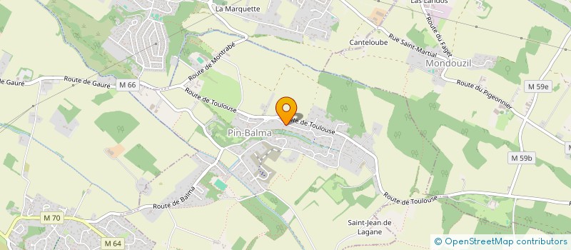 localisation de l'entreprise NACL PASTEL  PIN-BALMA