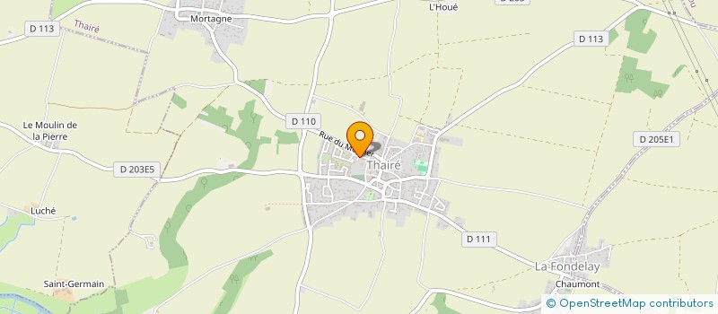 localisation de l'entreprise NACLO  THAIRE