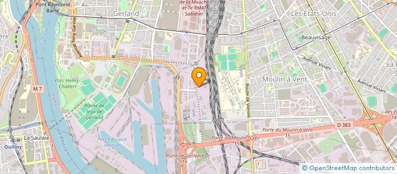 localisation de l'entreprise NACO à LYON