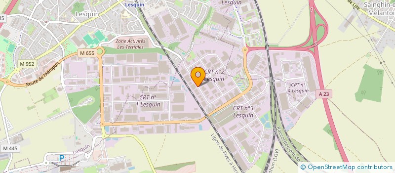 localisation de l'entreprise NACON à FRETIN