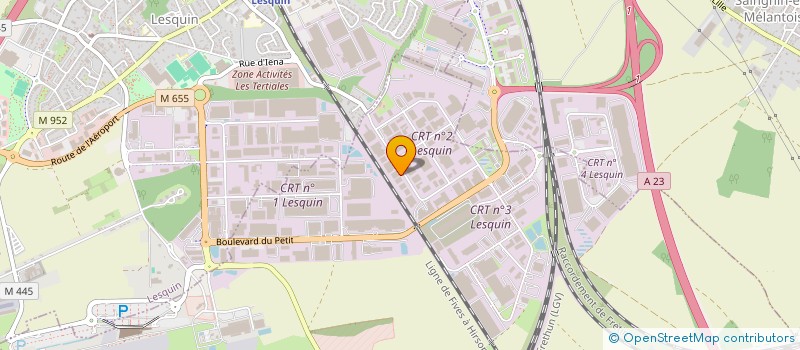 localisation de l'entreprise NACON TECH  FRETIN