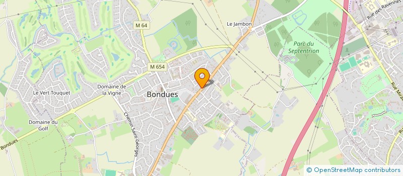 localisation de l'entreprise NACP  BONDUES