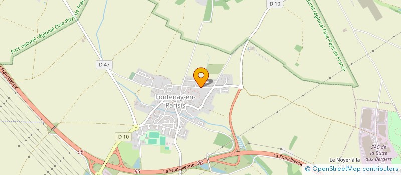 localisation de l'entreprise NACR  FONTENAY-EN-PARISIS