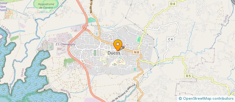 localisation de l'entreprise NACRE à DUCOS