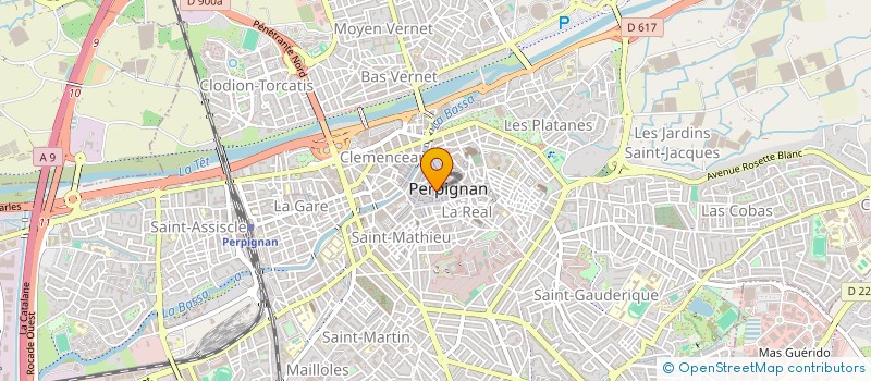 localisation de l'entreprise NACRE  PERPIGNAN