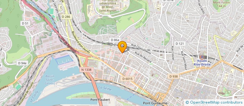 localisation de l'entreprise NACRE à ROUEN