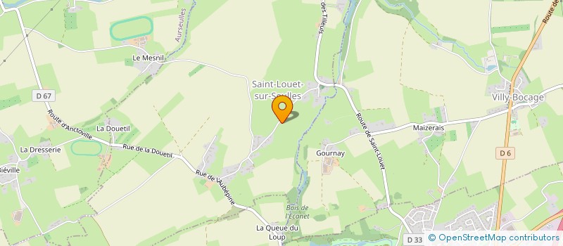 localisation de l'entreprise NACRE  SAINT-LOUET-SUR-SEULLES