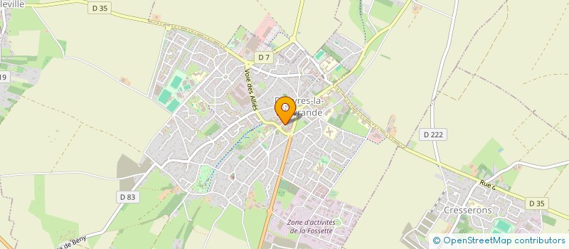 localisation de l'entreprise NACRE ENERGIE  DOUVRES-LA-DELIVRANDE