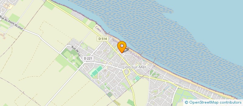 localisation de l'entreprise NACRE FINANCES  LION-SUR-MER