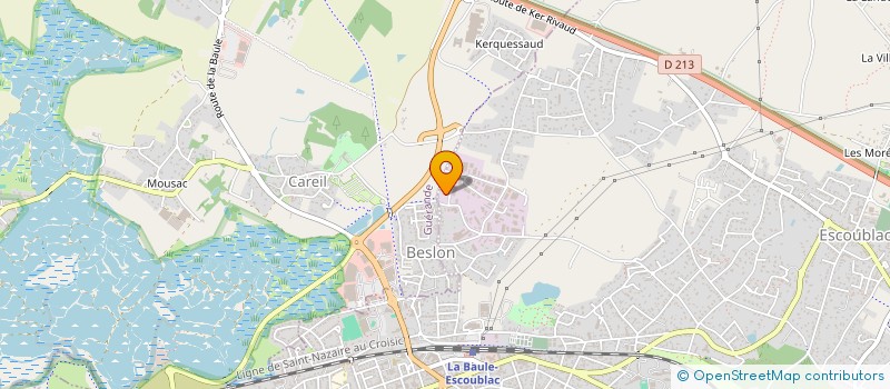 localisation de l'entreprise NACRE INTERNATIONAL à LA BAULE-ESCOUBLAC