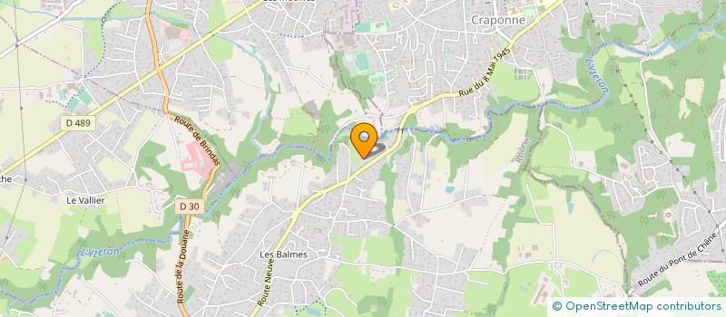 localisation de l'entreprise NACRE PATRIMOINE  BRINDAS