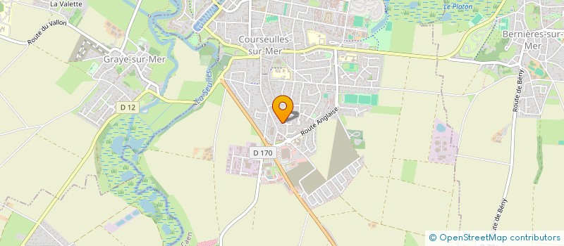 localisation de l'entreprise NACREPATANTE à COURSEULLES-SUR-MER