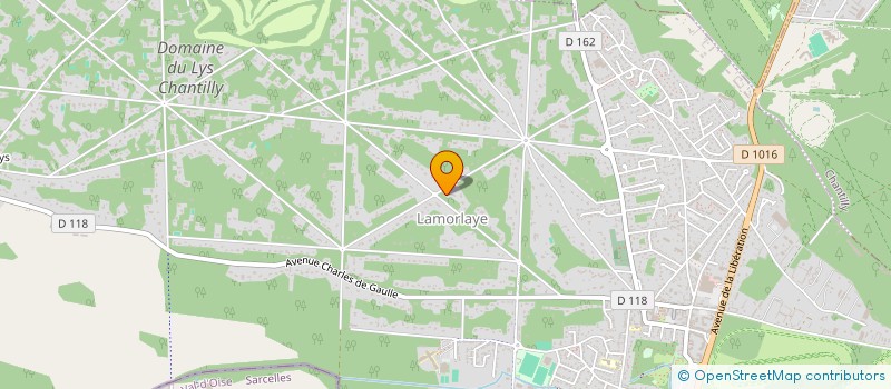 localisation de l'entreprise NACRES PROMOTION  LAMORLAYE