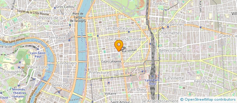 localisation de l'entreprise NAD à LYON