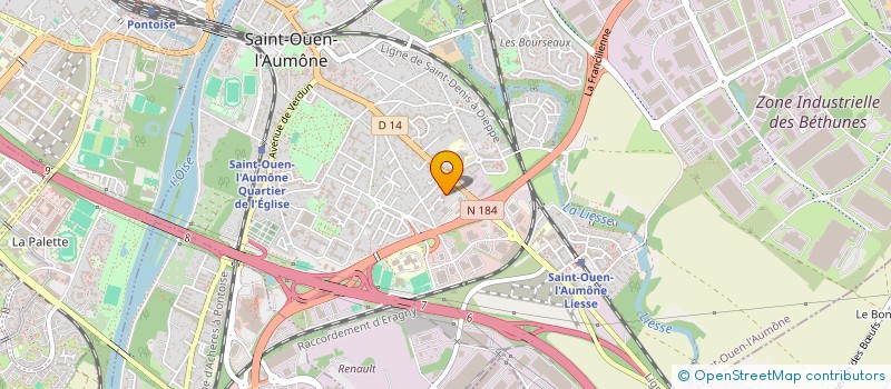localisation de l'entreprise NAD CLINICAL RESEARCH à SAINT-OUEN-L'AUMONE