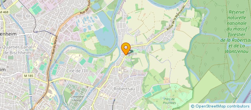 localisation de l'entreprise NAD'INVEST  STRASBOURG