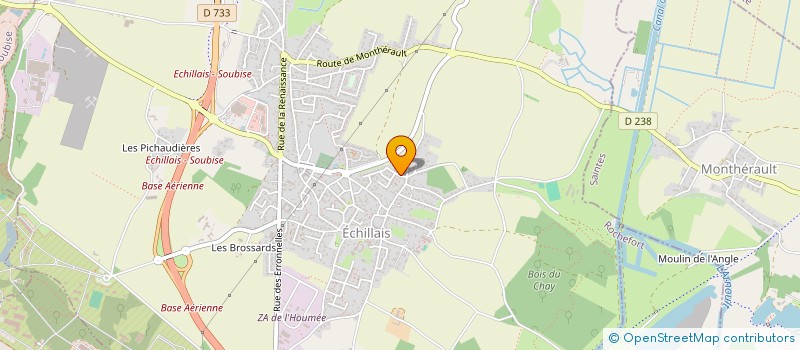 localisation de l'entreprise NAD LSK  ECHILLAIS