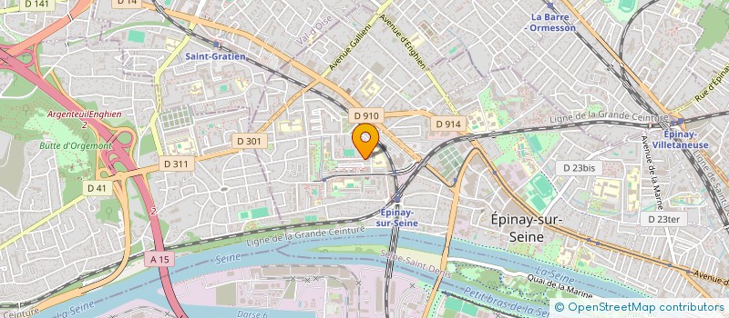 localisation de l'entreprise NAD PALLONNIERE TRANSPORT à EPINAY-SUR-SEINE