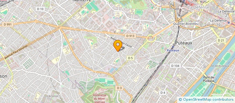 localisation de l'entreprise NAD TRANSPORTS ET DEMENAGEMENT  CHATOU