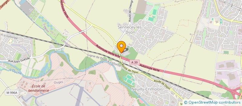 localisation de l'entreprise NADA  NEUILLY-CRIMOLOIS