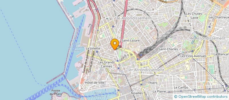 localisation de l'entreprise NADA à MARSEILLE