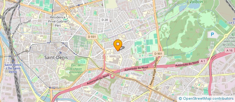 localisation de l'entreprise NADA BATIMENT à SAINT-DENIS
