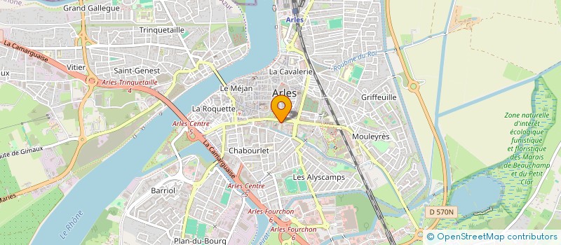localisation de l'entreprise NADA MAS QUE TANGO à ARLES