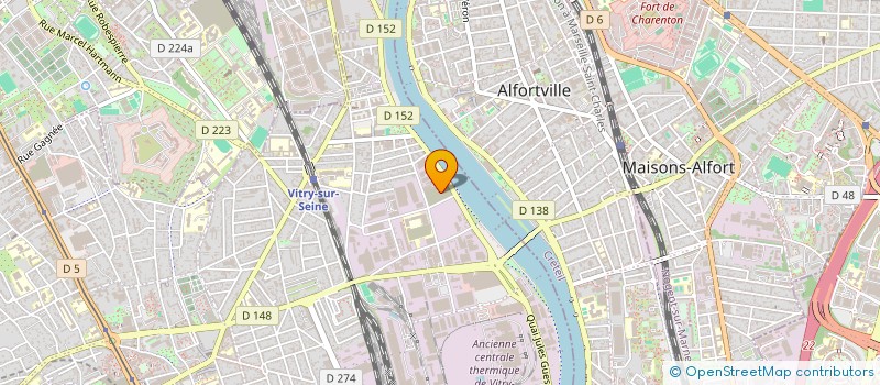 localisation de l'entreprise NADA SYSTEMES  VITRY-SUR-SEINE