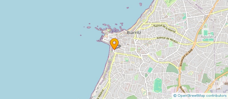 localisation de l'entreprise NADAILLAC BIARRITZ à BIARRITZ