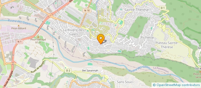 localisation de l'entreprise NADAJEEM à LA POSSESSION