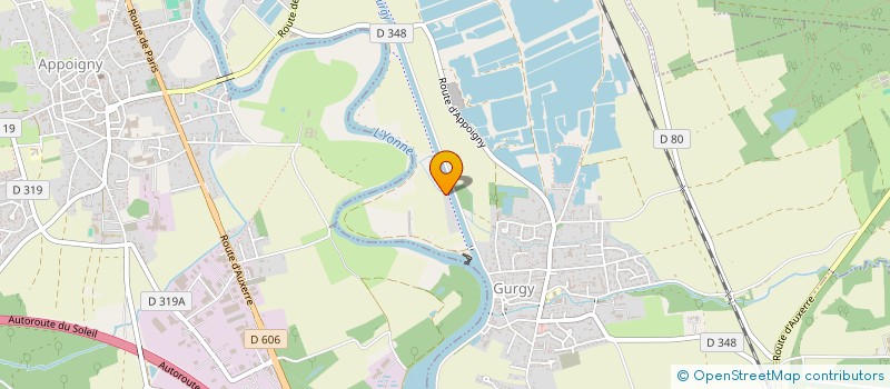 localisation de l'entreprise NADAL  GURGY