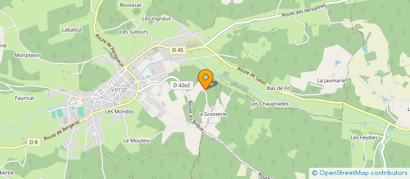 localisation de l'entreprise NADAL DOMINIQUE à VERGT