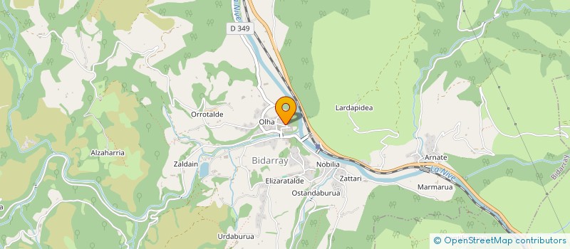 localisation de l'entreprise NADAL SERVICES  BIDARRAY