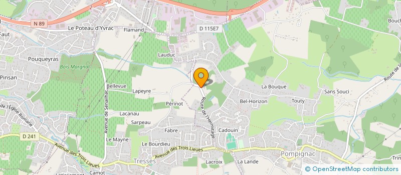 localisation de l'entreprise NADAL WAKE CREW ACADEMY  POMPIGNAC