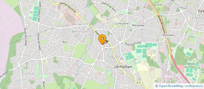 localisation de l'entreprise NADALAIN  LE HAILLAN