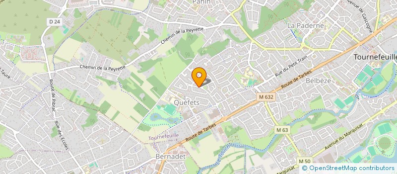 localisation de l'entreprise NADALIMMO  TOURNEFEUILLE