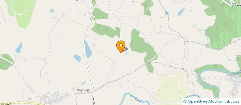 localisation de l'entreprise NADALIN HOLDING  PUYBEGON