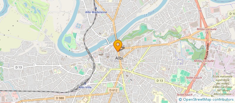localisation de l'entreprise NADALIN MAITRISE D'OEUVRE à ALBI