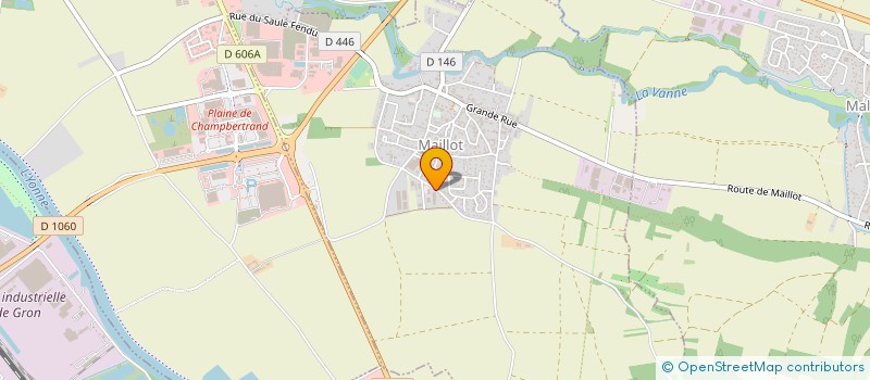 localisation de l'entreprise NADALON à MAILLOT