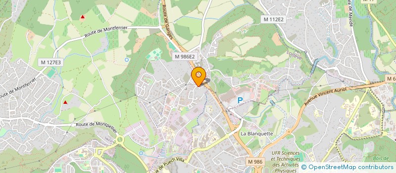 localisation de l'entreprise NADAM  GRABELS